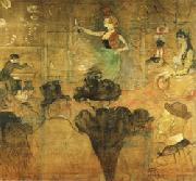 Henri De Toulouse-Lautrec The Moorish Dance France oil painting reproduction